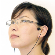 骨伝導式聴覚補助用スピーカー